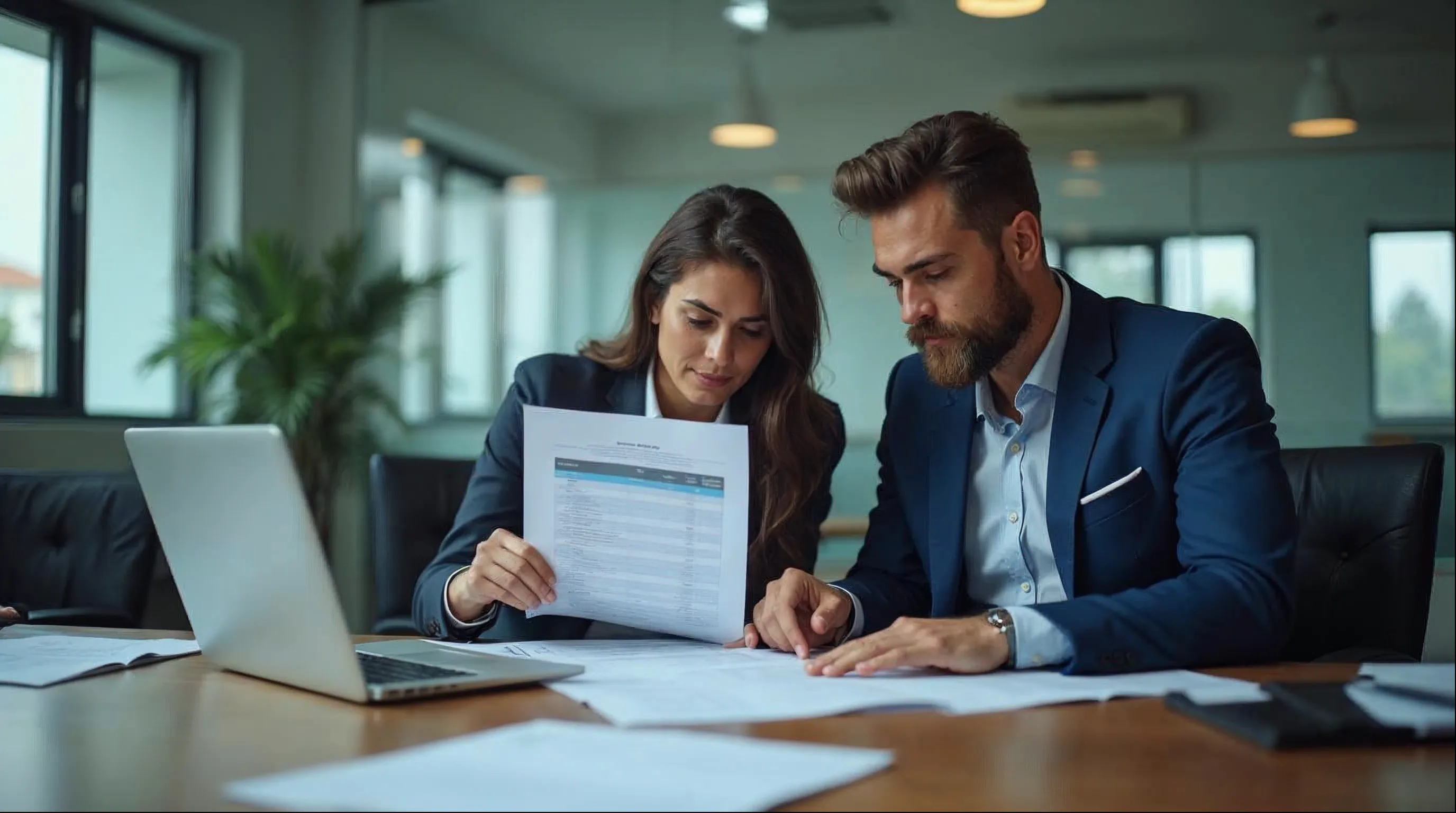 Servidores públicos analisando checklist de adesão à ata de registro de preços