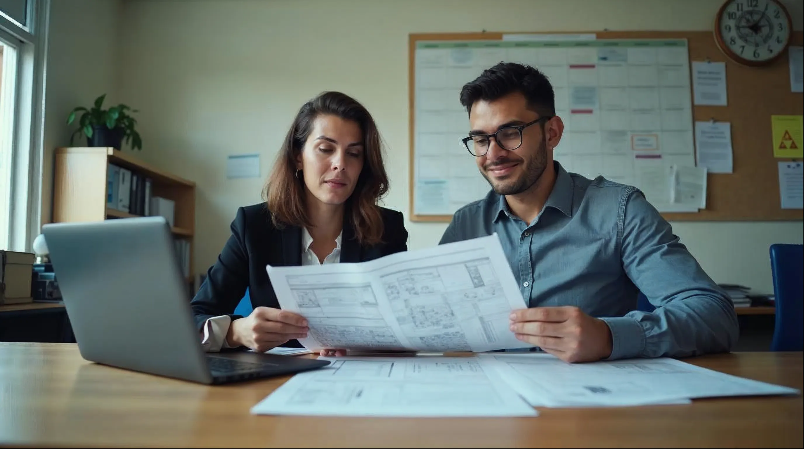 Servidores da secretaria de habitação revisam documentos do plano e do conselho municipal de habitação