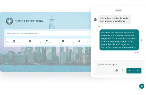 Atendimento omnichannel da Aprova