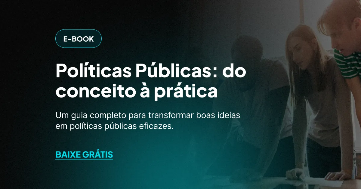 Capa do Manual de Políticas Públicas