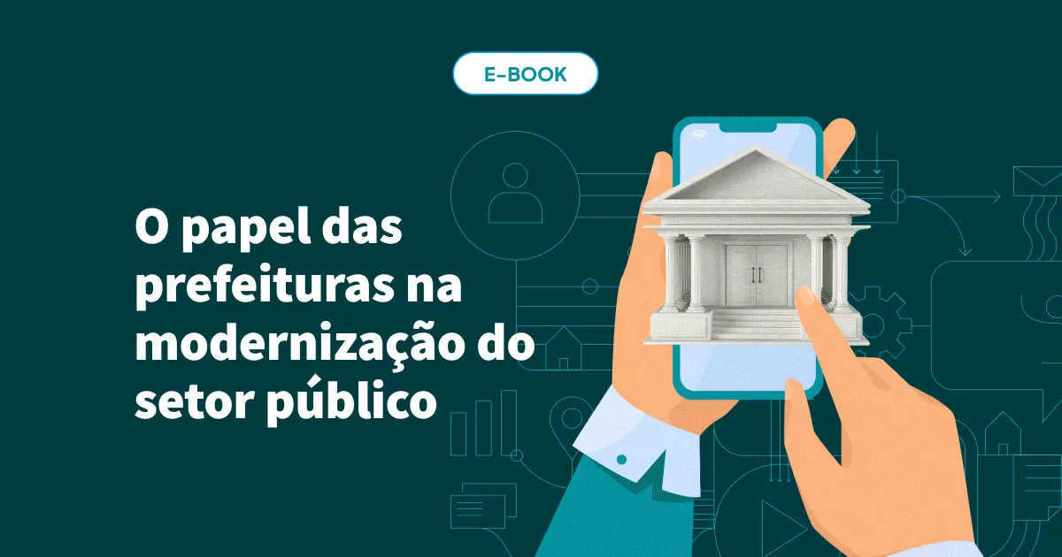 Capa do e-book O papel das prefeituras na modernização