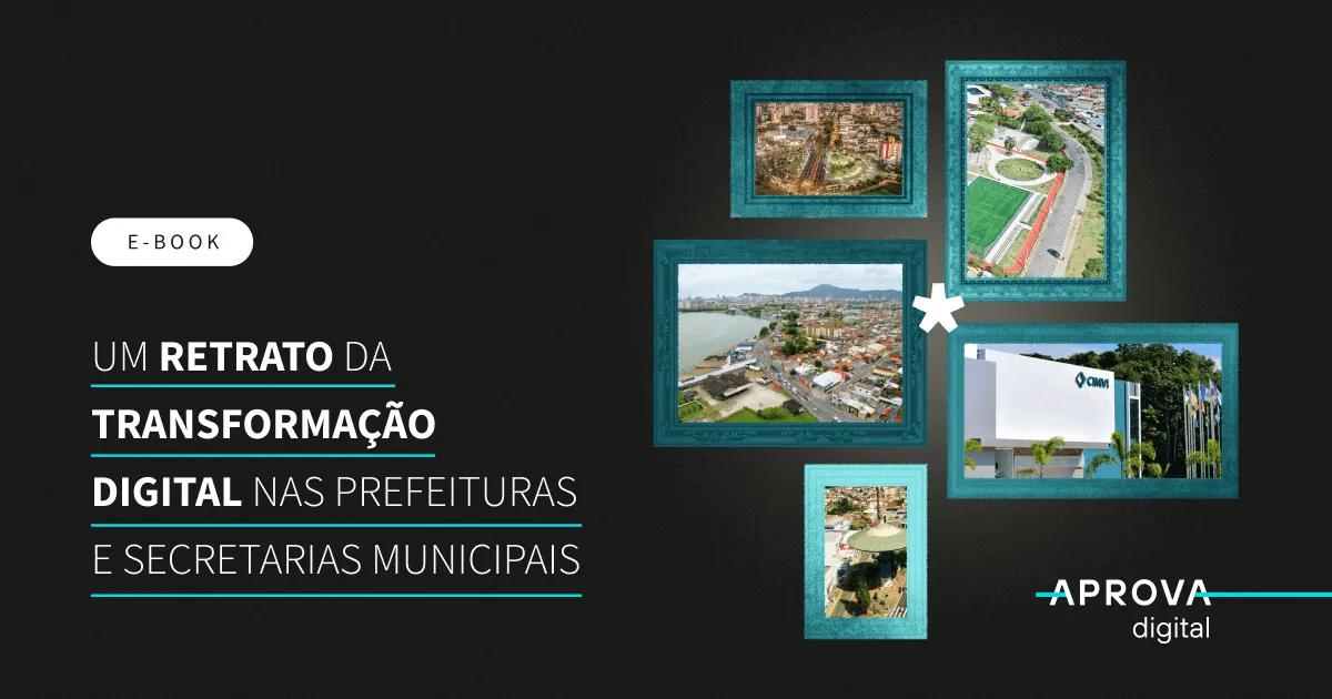 Capa do e-book Um retrato de governos digitais