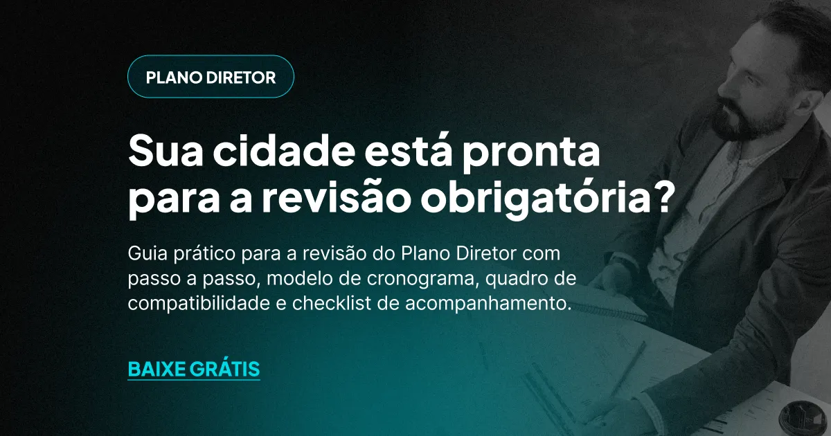 Capa do Guia para a revisão do Plano Diretor