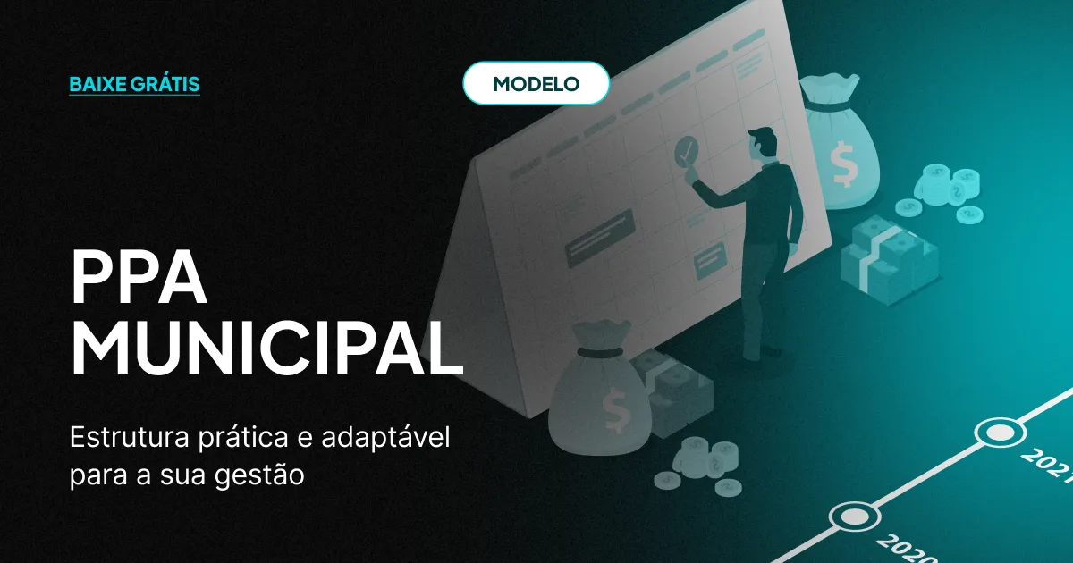 Capa do Modelo de PPA Municipal 2026–2029