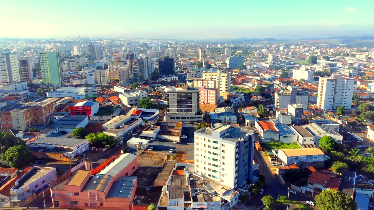 Vista aérea de Patos de Minas, Minas Gerais