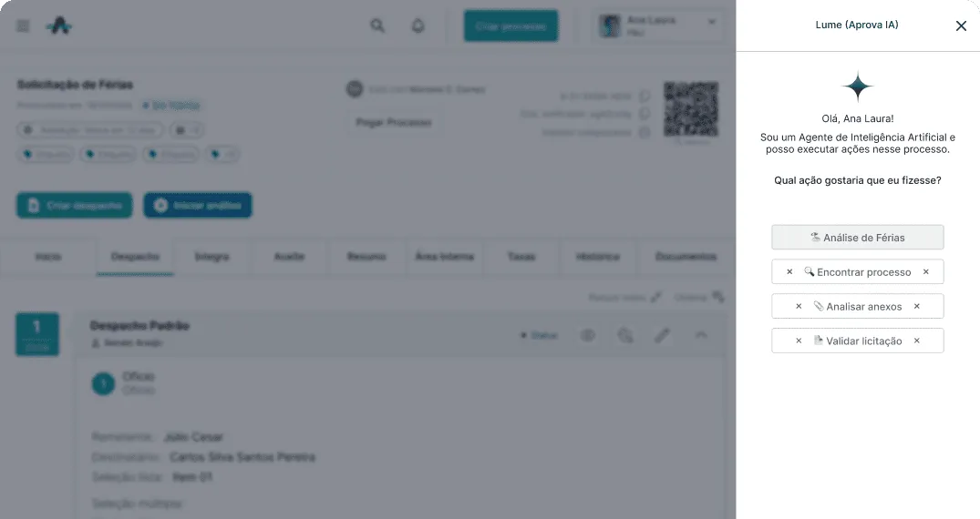 Automação inteligente com workflow ágil e IA
